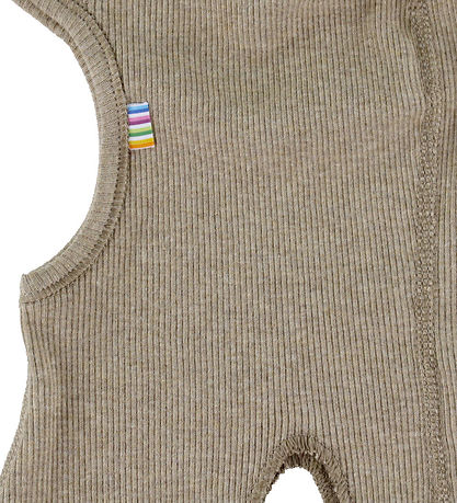 Joha Balaclava - Single Layer - Rib - Dark Beige