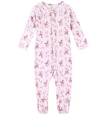 Joha Jumpsuit - Bamboo - Pink w. Unicorns