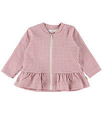 Joha Jacket - Dark Pink w. Checs