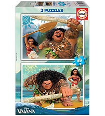 Educa Puzzel - 2x48 Bakstenen - Vaiana