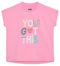 Color Kids T-shirt - Begonia Pink