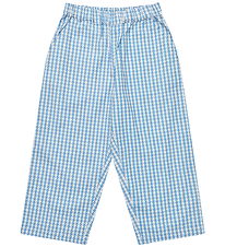 Copenhagen Colors Trousers - Houndstooth - Blue