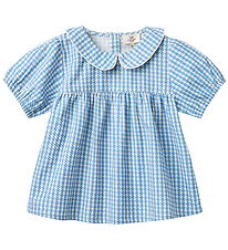 Copenhagen Colors T-shirt - Houndstooth - Blue