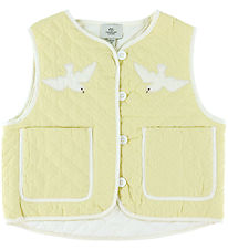 Copenhagen Colors - Waistcoat - Quilted - Pale Yellow