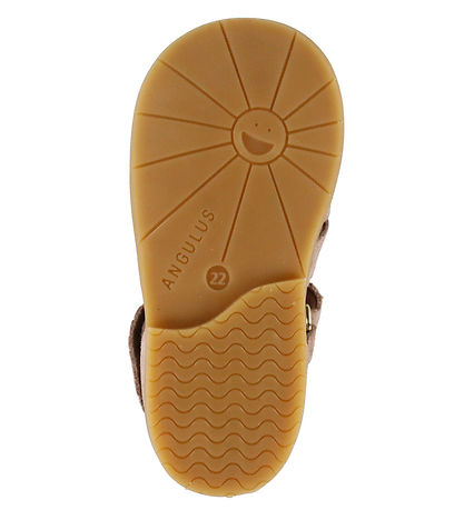 Angulus Sandals - Butterfly - Rose bottom/Rose Gold