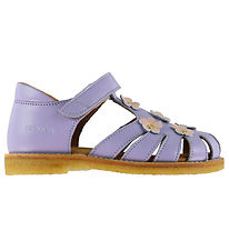 Angulus Sandals - Flowers - Amethyst/Rosebud