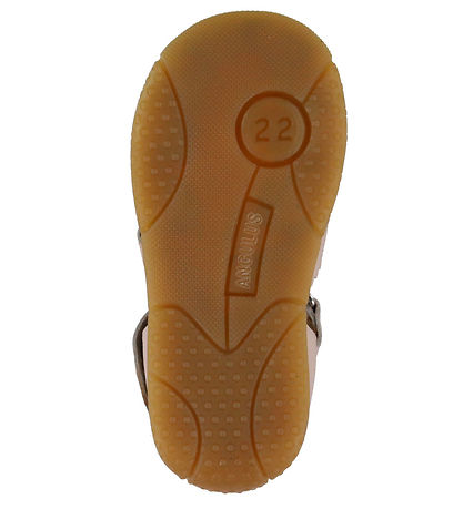 Angulus Sandals w. Embroidery - Rosebud