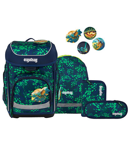 Ergobag Skolväskset - Cubo - Firebear Dragon