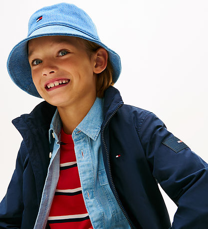 Tommy Hilfiger Bucket Hat - Flag - DenimDenim
