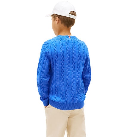 Tommy Hilfiger Bluse - Cable - Empire Blue