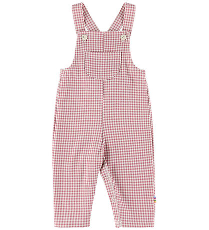 Joha Latzhosen - Dunkelrosa m. Karos