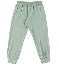 Joha Pyjama Set - 2 Parts - Light Green w. Dinosaurs