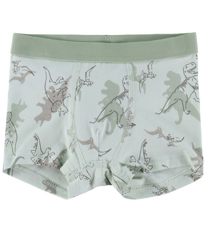 Joha Boxers - Light Green w. Dinosaurs