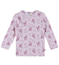 Joha Blouse - Bamboo - Pink w. Unicorns