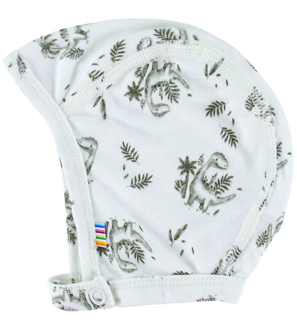 Joha Baby Hat - Bamboo - Mint w. Dinosaurs