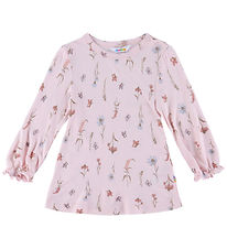 Joha Blouse - Bamboo - Pink w. Flowers