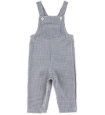 Joha Overalls - Dark Blue w. Checs