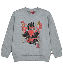 LEGO® Ninjago Sweatshirt - LWSian 205 - Grey