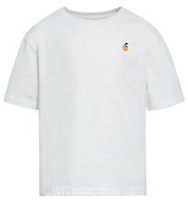 Hound T-shirt - HdAya - Off White w. Print