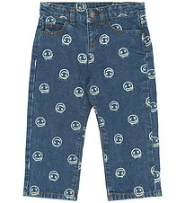 The New Jeans - Baggy Fit - TnstSpero - Medium+ Blue Denim AOP