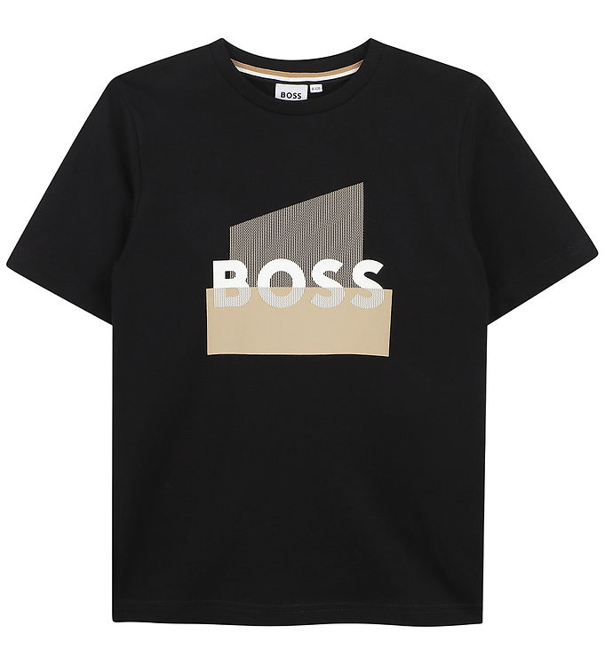 BOSS T-shirt - Svart m. Logo