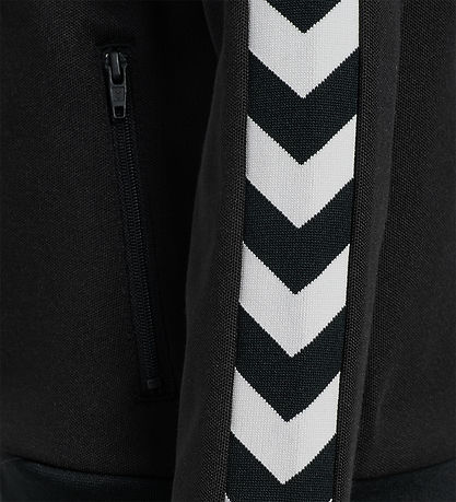 Hummus Cardigan - hmlJR Archiv-ZIP - Schwarz