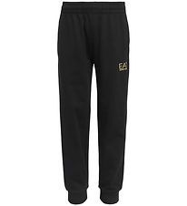 EA7 Joggingbuxur - Black/Gold
