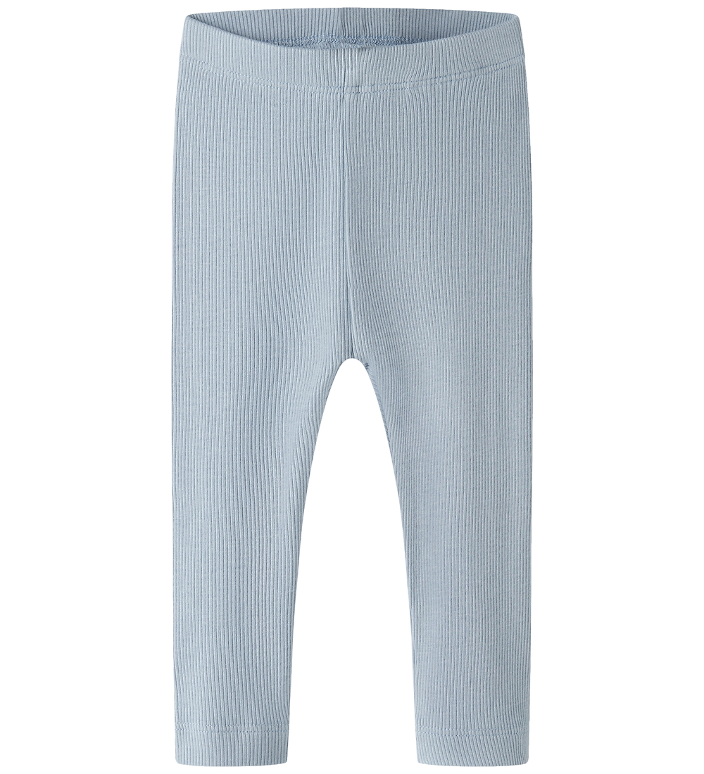 Name It Leggings - Rib - Noos - NbnKab - Blue Mist - Name It - 68 - Leggings
