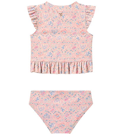 Wheat Bikini - Alma - Pink Heart Blumen
