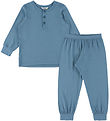 Joha Pyjamas - 2-delad - Bambu - Blå