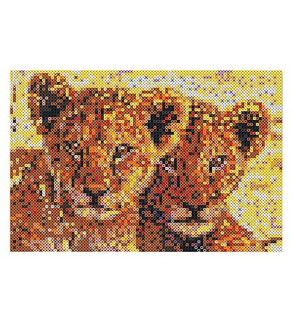 - Lot de perles à repasser SES Creative - 7 000 pces - Lionceaux - Lot de perles à repasser SES Creative - 7 000 pces - Lionceaux