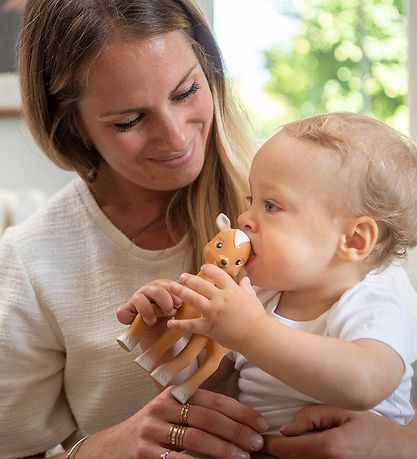 Peluche Sophie la Girafe - 16 cm - Fanfan le Faon - Marron Peluche Sophie la Girafe - 16 cm - Fanfan le Faon - Marron