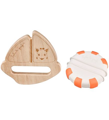 Sophie la Girafe Badspeelgoed - So Pure - Boot - Hout/Rubber