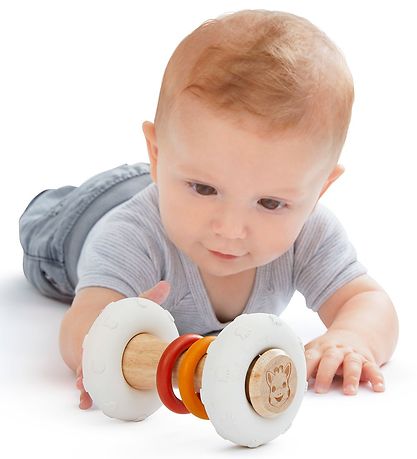 Sophie la Girafe Rattle - So Pure - Totem - White/Wood