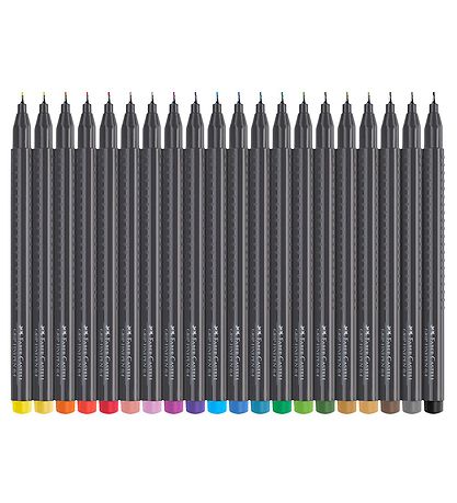 Marqueurs Magiques Faber-Castell - Feutre fin - 20 pièces - Mult Marqueurs Magiques Faber-Castell - Feutre fin - 20 pièces - Mult
