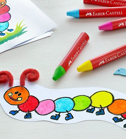 Faber-Castell Kleurpotloden - 12 stk - Jumbo - Multi