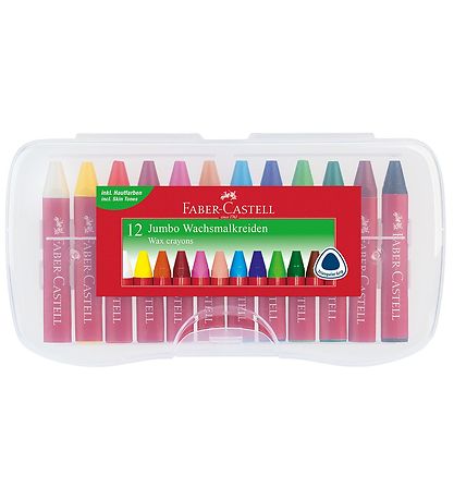 Faber-Castell Kleurpotloden - 12 stk - Jumbo - Multi