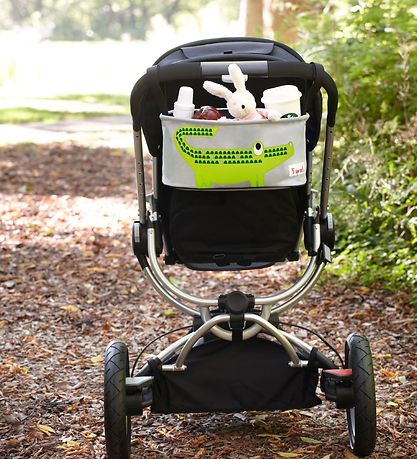 3 Sprouts Pram Organiser - 32x15x13 - Crocodile