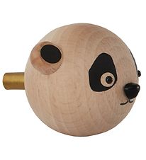 OYOY Wall Hook - 4x4x4 cm - Mini - Panda - Natural OYOY Wall Hook - 4x4x4 cm - Mini - Panda - Natural