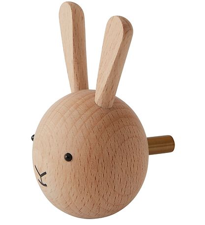 OYOY Haak - 8x4x4 cm - Mini - Rabbit - Naturel