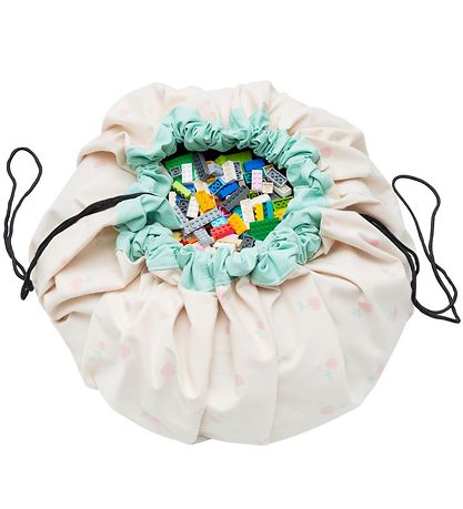 Play&Go Toy Storage Bag - Ø140 - Cherry Love