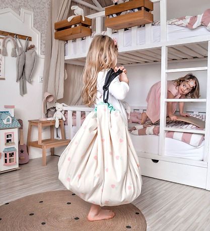 Play&Go Toy Storage Bag - Ø140 - Cherry Love