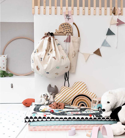 Play&Go Speelmat - Ø140 - BIG Cars