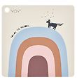 OYOY Placemat - Follow The Rainbow - Beige OYOY Placemat - Follow The Rainbow - Beige