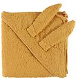 Pippi Baby towel - 83x83 cm - Mineral Yellow