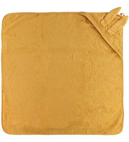 Pippi Baby towel - 83x83 cm - Mineral Yellow Pippi Baby towel - 83x83 cm - Mineral Yellow