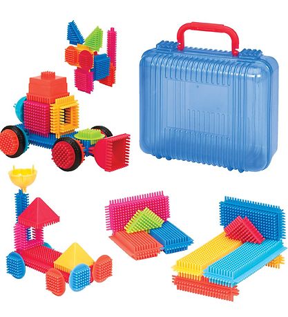 Bristle Blocks Suitcase - 50 pieces - Basic Builder Bristle Blocks Suitcase - 50 pieces - Basic Builder