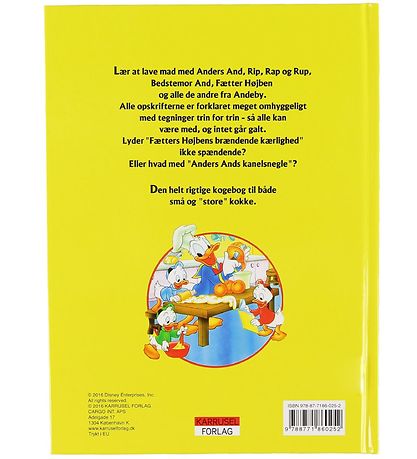 Karrusel Forlag Boek - Disney - Anders En's kookboek - Deens Karrusel Forlag Boek - Disney - Anders En's kookboek - Deens
