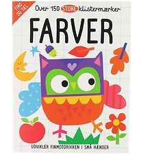 Karrusel Forlag Book w. Stickers - 150 - Farver - Danish Karrusel Forlag Book w. Stickers - 150 - Farver - Danish
