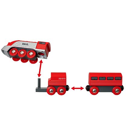 BRIO World Streamlined Zug - 3 Teile - Rot 33557